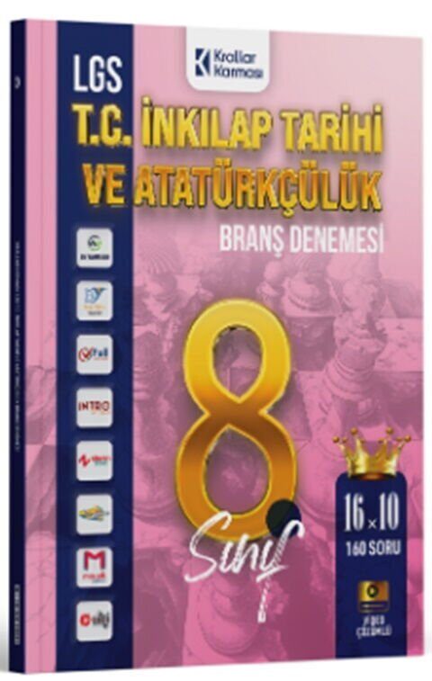 Krallar Karması 8. Sınıf Deneme İnkilap Trh - 2026 - Krallar Karması kitap kapağı