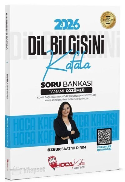 2026 KPSS TYT Dil Bilgisini Kafala Soru Bankası Çözümlü - Öznur Saat Yıldırım Hoca Kafası Yayınları
