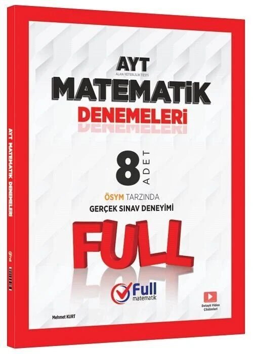 FULL YKS AYT DENEME 8 Lİ MATEMATİK - (Güncel Müfredat)2027 MÜFREDATA UYGUN