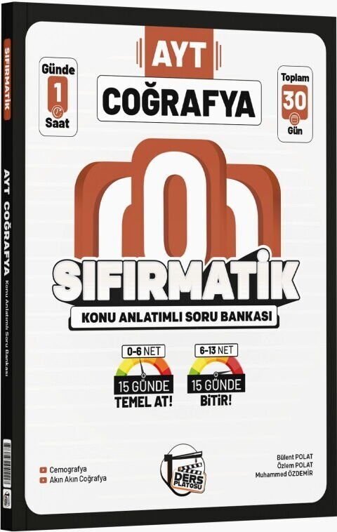D.PLATOSU YKS AYT SIFIRMATİK K.A. KAMP COĞRAFY (Güncel Müfredat)2027 MÜFREDATA UYGUN