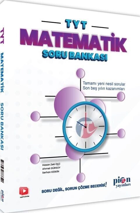 PİON TYT SORU BANKASI MATEMATİK(Güncel Müfredat)2027 MÜFREDATA UYGUN