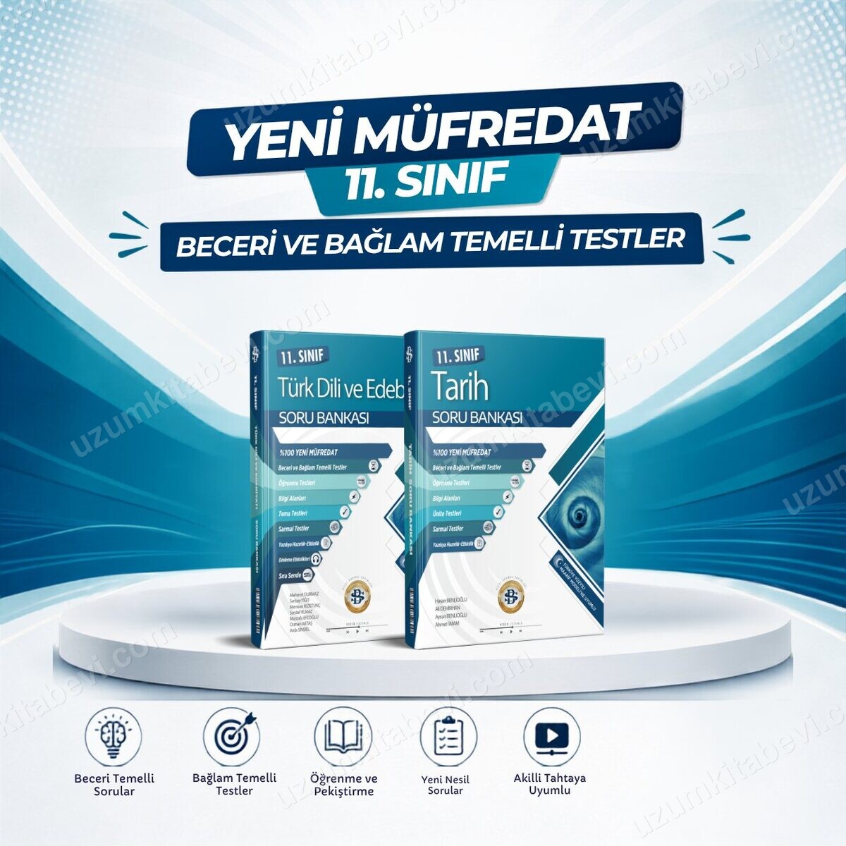 Sarmal 2027 11.Sınıf %100 Yeni Müfredat Türk Dili Edebiyatı-Tarih 2 Kitap Bağlam Temelli  Soru Bankası Seti - Bilgi Sarmal Yayınları kitap kapağı