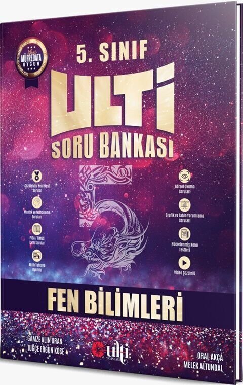 Ulti 5. Sınıf Soru Bankası Fen Bilimleri - 2026-27 - Ulti Yayınları kitap kapağı