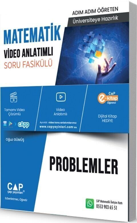 ÜNİV. HAZ MATEMATİK KA-SB PROBLEMLER -  (GÜNCEL MÜFREDAT)2027 MÜFREDATA UYGUN