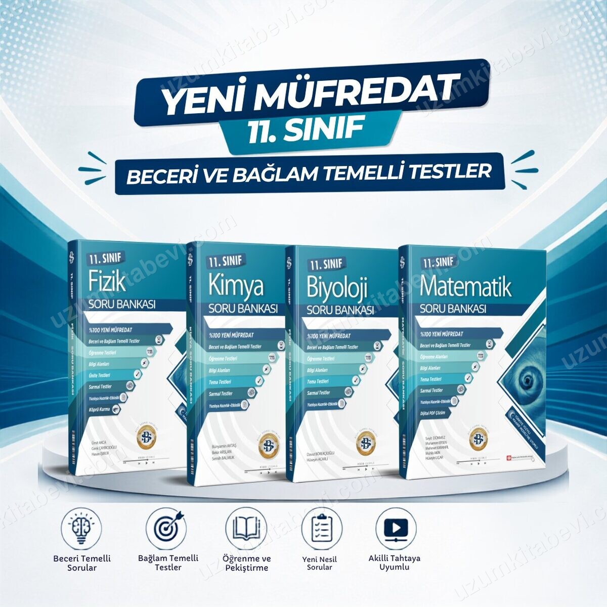 Sarmal 2027 11.Sınıf %100 Yeni Müfredat Sayısal Set  4 Kitap  Bağlam Temelli  Soru Bankası Seti - Bilgi Sarmal Yayınları kitap kapağı