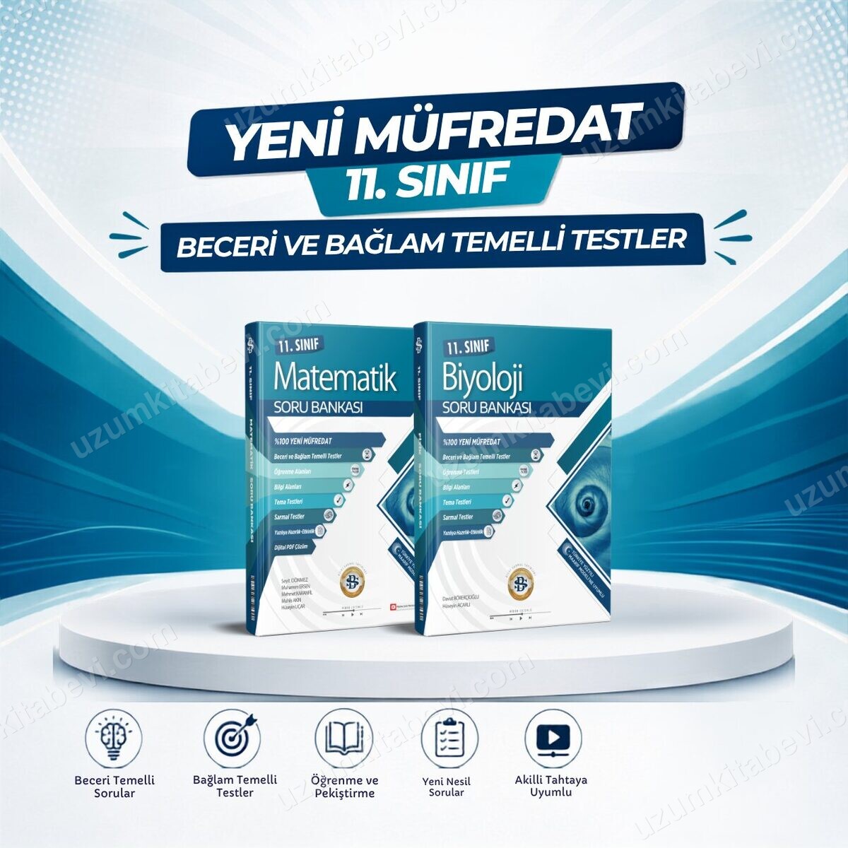 Sarmal 2027 11.Sınıf %100 Yeni Müfredat Matematik-Biyoloji 2 Kitap Bağlam Temelli Testler Soru Bankası Seti - Bilgi Sarmal Yayınları kitap kapağı