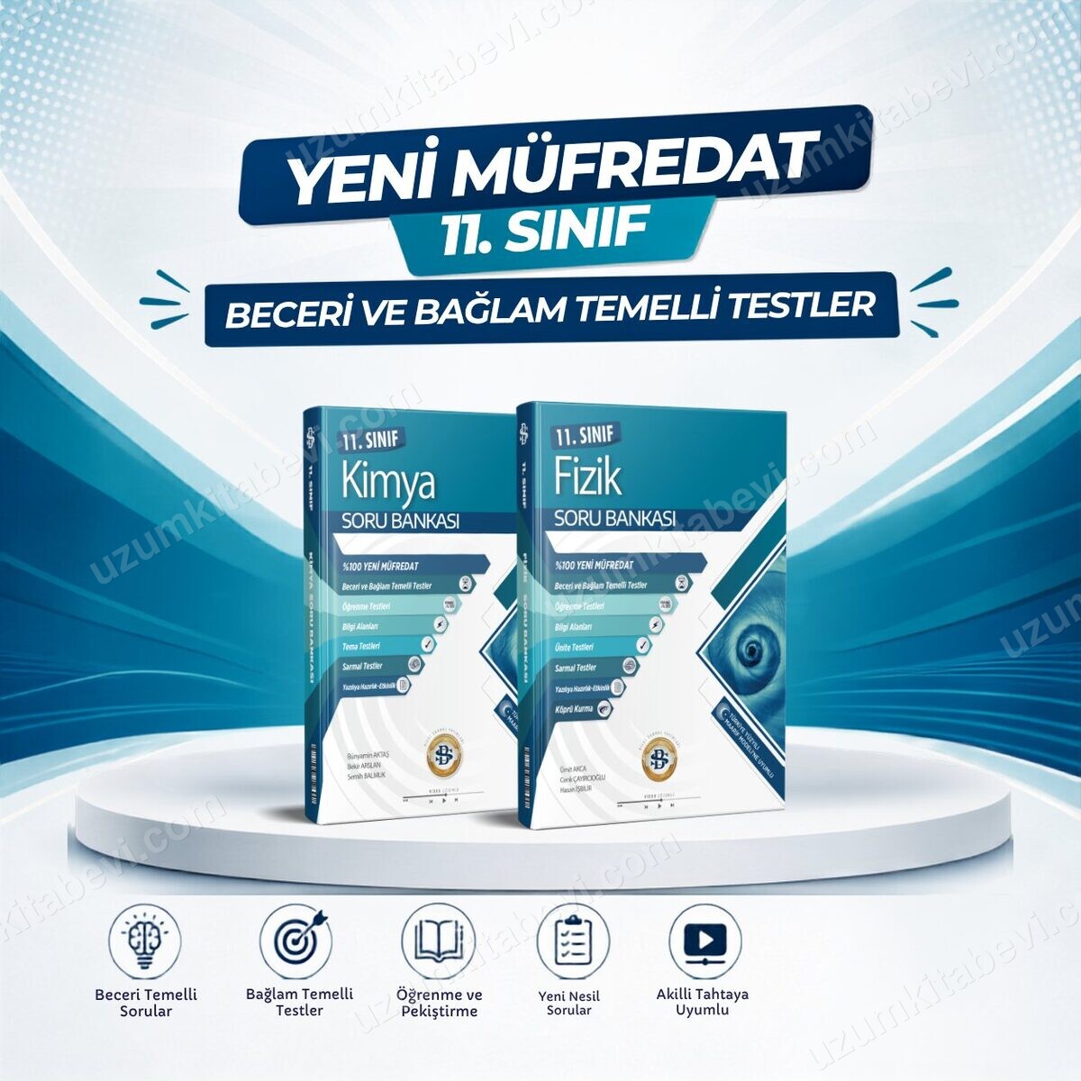 Sarmal 2027 11.Sınıf %100 Yeni Müfredat Fizik-Kimya 2 Kitap Bağlam Temelli Testler Soru Bankası Seti - Bilgi Sarmal Yayınları kitap kapağı