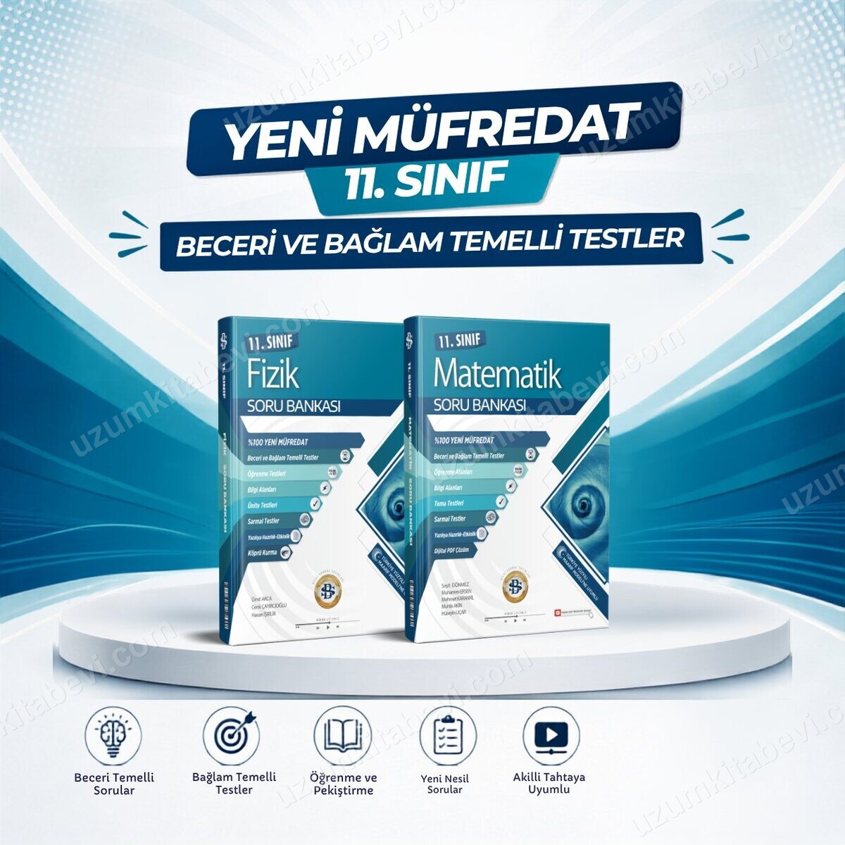 Sarmal 2027 11.Sınıf %100 Yeni Müfredat Matematik-Fizik 2 Kitap Bağlam Temelli Testler Soru Bankası Seti - Bilgi Sarmal Yayınları kitap kapağı