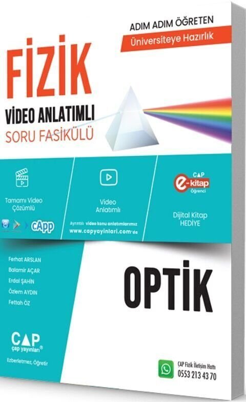 ÜNİV. HAZ FİZİK KA-SB OPTİK -  (GÜNCEL MÜFREDAT)2027 MÜFREDATA UYGUN