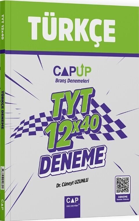 ÇAP UP TYT DENEME TÜRKÇE 12*40  -  (GÜNCEL MÜFREDAT)2027 MÜFREDATA UYGUN