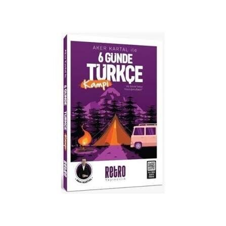 2026 TYT KPSS DGS ALES Aker Kartal ile 6 Günde Türkçe Soru Kampı Retro Yayıncılık