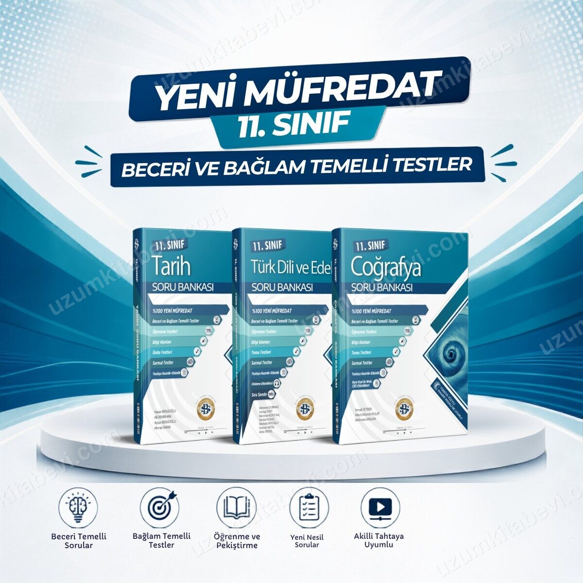 Sarmal 2027 11.Sınıf %100 Yeni Müfredat Tür.Dil.Edb.-Tarih-Coğrafya 3 Kitap Bağlam Temelli  Soru Bankası Seti - Bilgi Sarmal Yayınları kitap kapağı