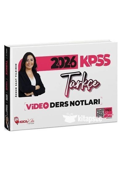 2026 KPSS Türkçe Video Ders Notları Öznur Saat Yıldırım Hoca Kafası Yayınları