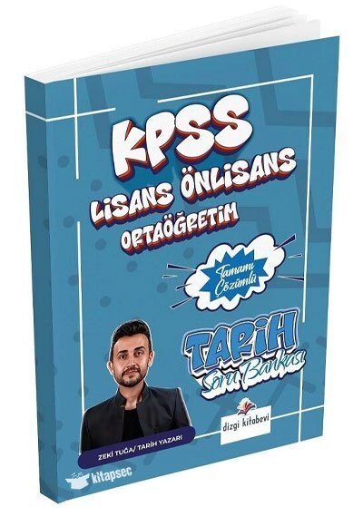 KPSS Lise Ortaöğretim Ön Lisans Tarih Soru Bankası Çözümlü Zeki Tuğa