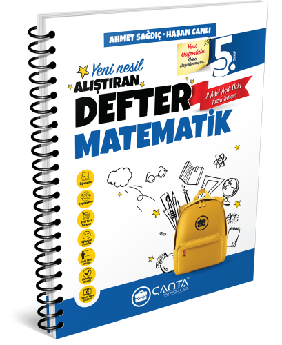ÇANTA YAYINLARI 5.Sınıf Defter Alıştıran Matematik