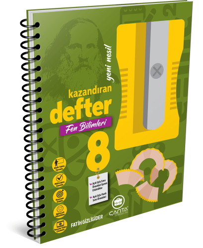 ÇANTA YAYINLARI 8.Sınıf Defter Kazandıran Fen Bilimleri