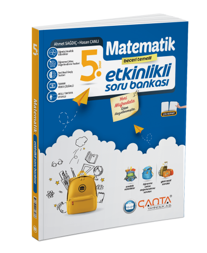 ÇANTA YAYINLARI 5.Sınıf Etkinlikli Kazanım Matematik Soru Bankası