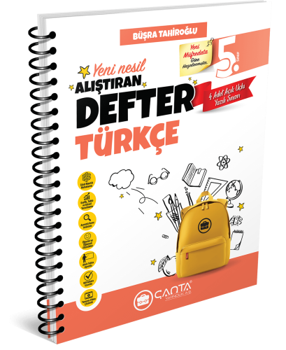 ÇANTA YAYINLARI 5.Sınıf Defter Alıştıran Türkçe