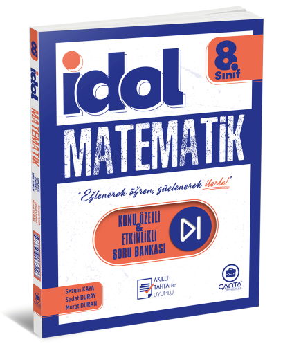 ÇANTA YAYINLARI 8.Sınıf İdol Matematik Konu Özetli Etkinlikli Soru Bankası