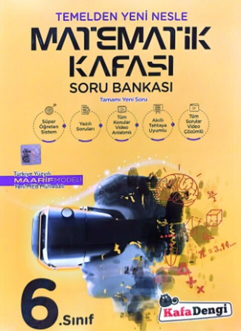 Kafadengi Yayınları 6. Sınıf Matematik Kafası Soru Bankası