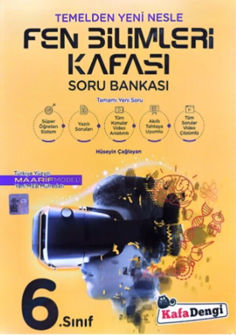Kafadengi Yayınları 6. Sınıf Fen Bilimleri Kafası Soru Bankası