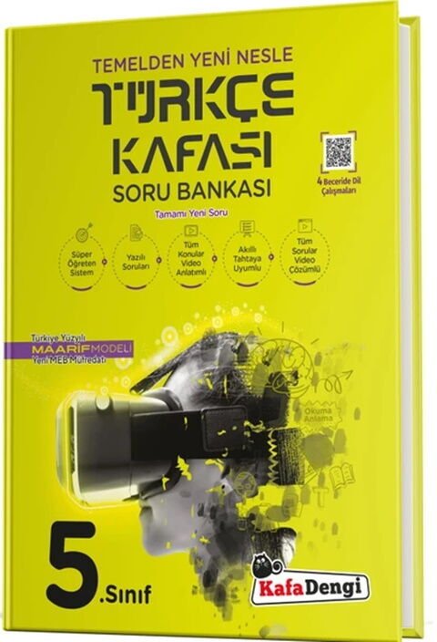Kafadengi Yayınları 5. Sınıf Türkçe Kafası Soru Bankası