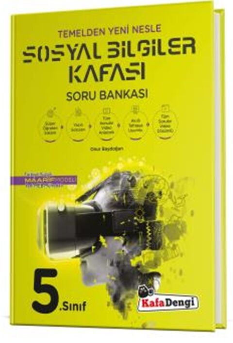 Kafadengi Yayınları 5. Sınıf Sosyal Bilgiler Kafası Soru Bankası