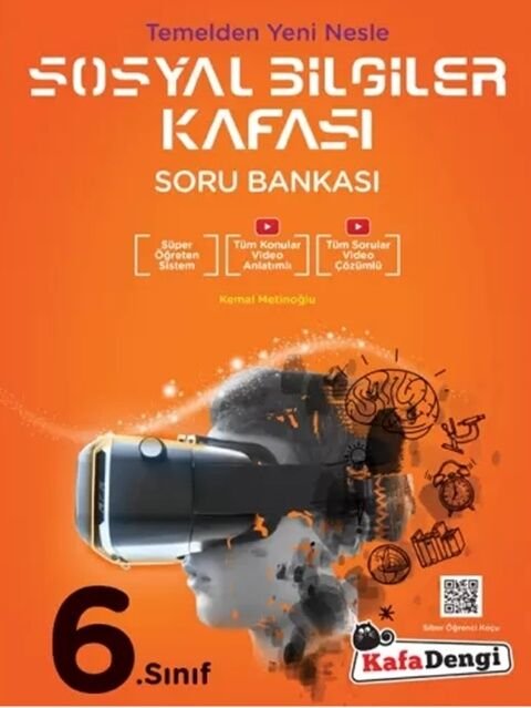 Kafadengi Yayınları 6. Sınıf Sosyal Bilgiler Kafası Tümü Video Çözümlü Soru Bankası