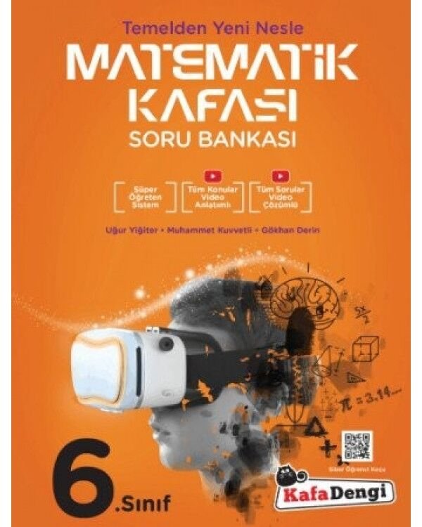 Kafadengi Yayınları 6. Sınıf Matematik Kafası Tümü Video Çözümlü Soru Bankası