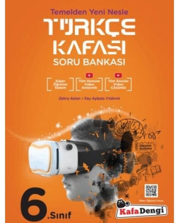 Kafadengi Yayınları 6. Sınıf Türkçe Kafası Tümü Video Çözümlü Soru Bankası