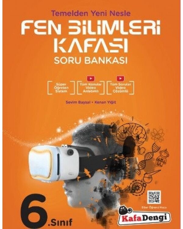 Kafadengi Yayınları 6.Sınıf Fen Bilimleri Kafası Tümü Video Çözümlü Soru Bankası