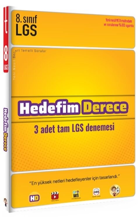 Tonguç Akademi 8. Sınıf Hedefim Derece Denemeleri