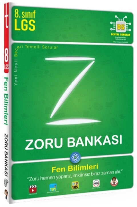 Tonguç Akademi 8. Sınıf Fen Bilimleri Zoru Bankası