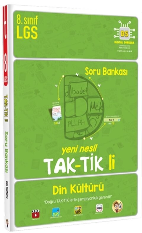 Tonguç Akademi 8. Sınıf Din Kültürü ve Ahlak Bilgisi Taktikli Soru Bankası