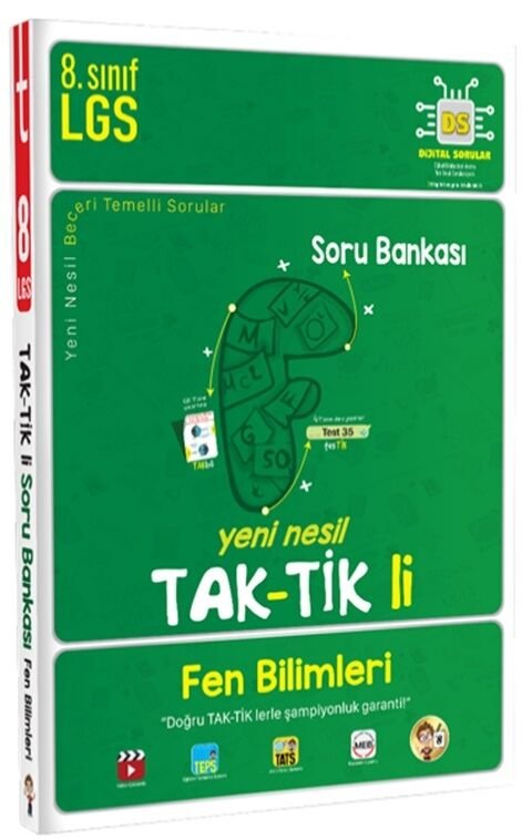 Tonguç Akademi 8. Sınıf Fen Bilimleri Taktikli Soru Bankası
