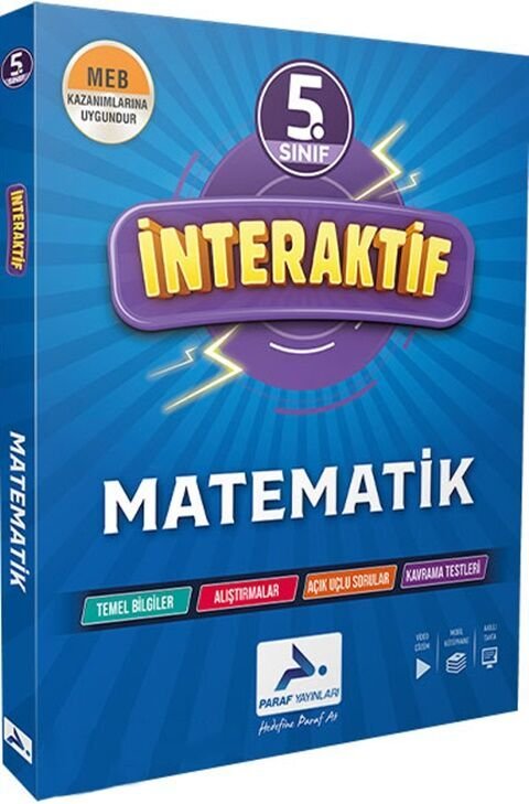 Paraf Yayınları 5. Sınıf Matematik Soru Kütüphanesi