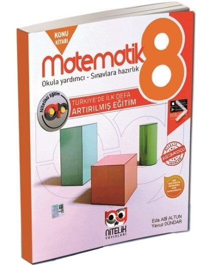 Nitelik Yayınları 8. Sınıf Lgs Matematik Artırılmış Konu Kitabı