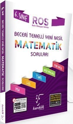 Karekök 8. Sınıf LGS 12 Li Deneme Seti - Karekök Yayınları kitap kapağı
