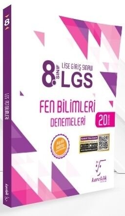 Karekök Yayınları 8. Sınıf LGS Fen Bilimleri 20 li Deneme
