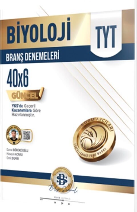 SARMAL TYT DENEME 40 LI BİYOLOJİ - 25-26