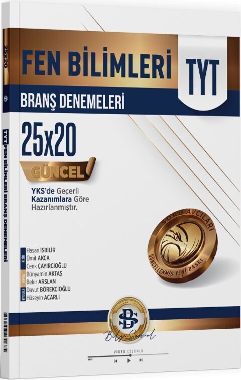 SARMAL TYT DENEME 25 Lİ FEN BİLİMLERİ  - 25-26