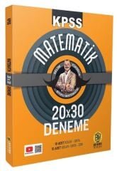 Bıyıklı Matematik KPSS Matematik 20x30 Deneme Matronik - Selim Yüksel Bıyıklı Matematik