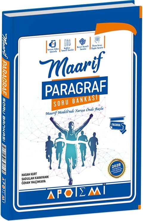 APOTEMİ MAARİF Soru Bankası PARAGRAF(GÜNCEL MÜFREDAT)2027 MÜFREDATA UYGUN