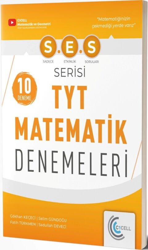 C1CELL TYT SES SERİ DENEME 10LU MATEMATİK (GÜNCEL MÜFREDAT)2027 MÜFREDATA UYGUN