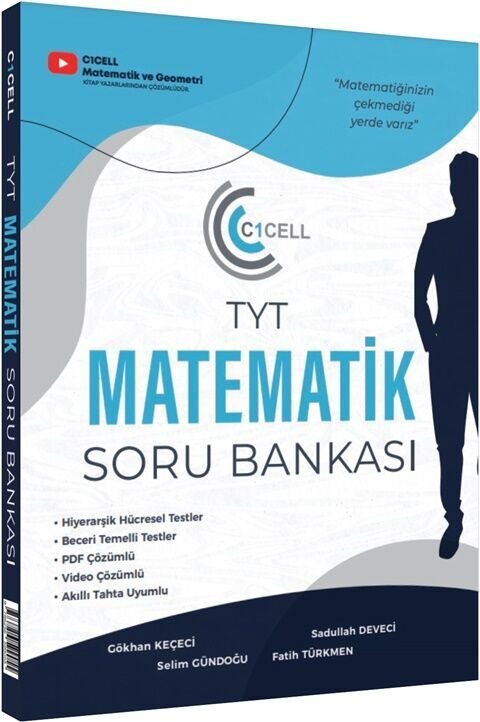 C1CELL TYT SORU BANKASI MATEMATİK (GÜNCEL MÜFREDAT)2027 MÜFREDATA UYGUN