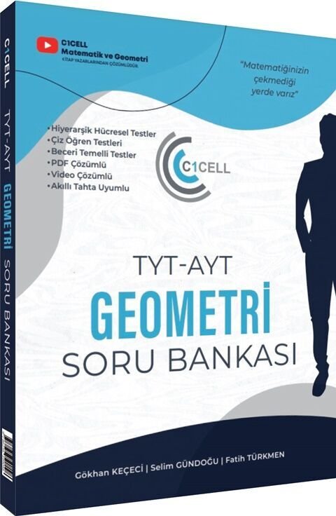 C1CELL TYT AYT SORU BANKASI GEOMETRİ (GÜNCEL MÜFREDAT)2027 MÜFREDATA UYGUN