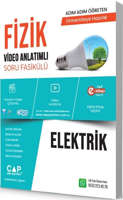 ÜNİV. HAZ FİZİK KA-SB ELEKTRİK -  (GÜNCEL MÜFREDAT)2027 MÜFREDATA UYGUN