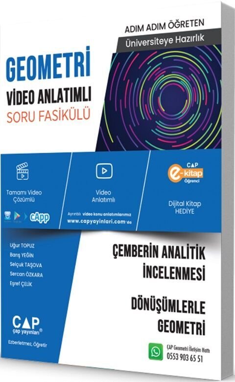 ÜNİV. HAZ GEOMETRİ KA-SB ÇEM ANLİNCDÖNŞ. -  (GÜNCEL MÜFREDAT)2027 MÜFREDATA UYGUN
