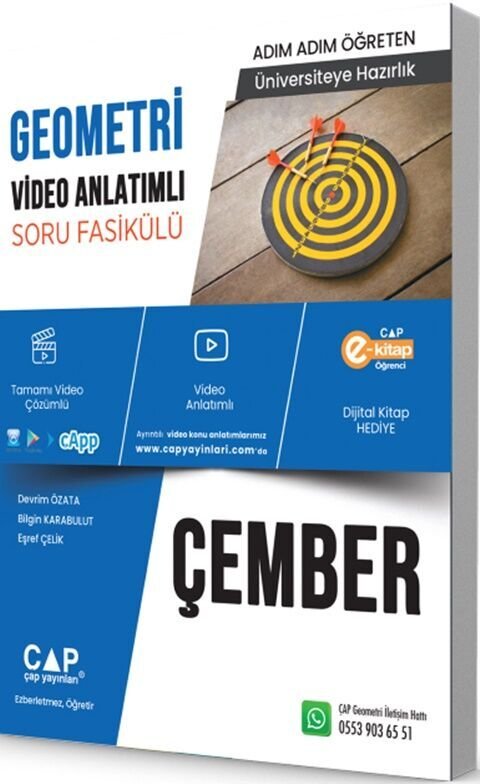 ÜNİV. HAZ GEOMETRİ KA-SB ÇEMBER -  (GÜNCEL MÜFREDAT)2027 MÜFREDATA UYGUN