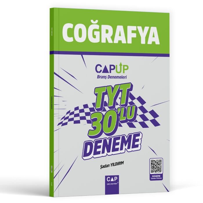 ÇAP UP TYT DENEME COĞRAFYA 30*5 -  (GÜNCEL MÜFREDAT)2027 MÜFREDATA UYGUN